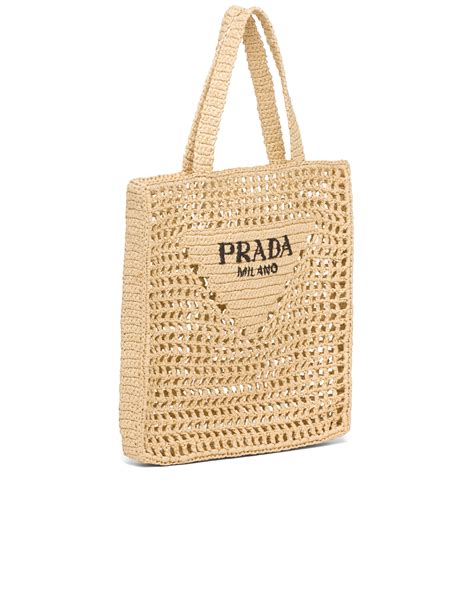 prada basket bag|Prada raffia tote bag.